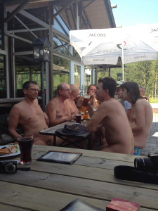 Naked at Lunch in Austria