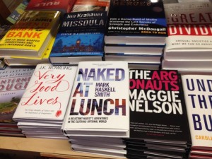 Naked at Lunch at Skylight Books in Los Angeles.